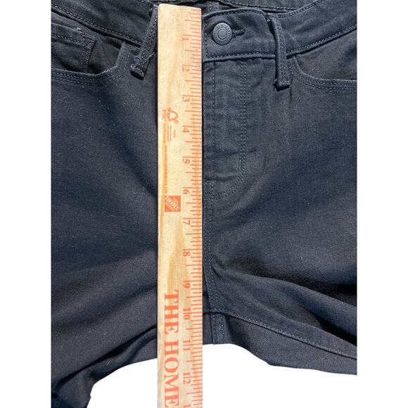 Old Navy High Rise Kicker Boot-Cut Jeans Women Size2 Black Secret Smooth Pockets - Picture 6 of 8